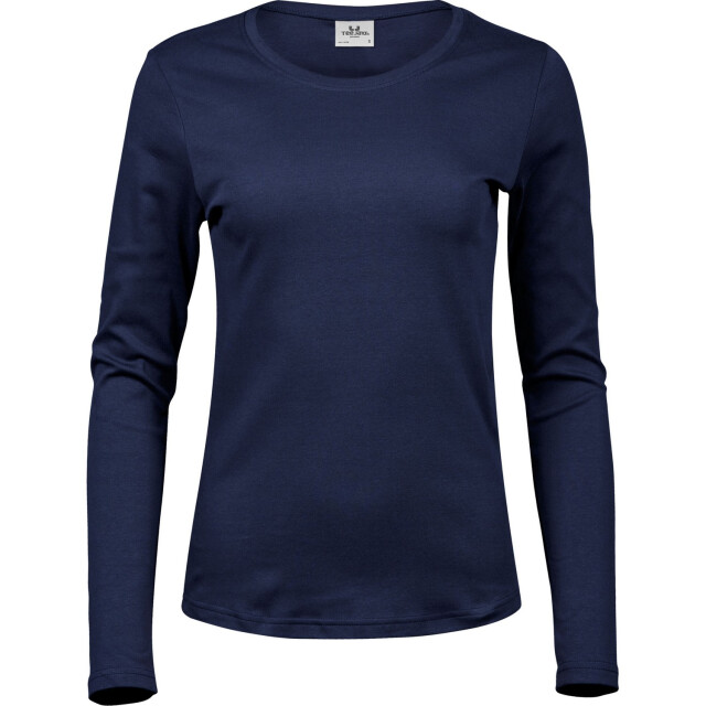 Tee Jays Dames interlock t-shirt met lange mouwen UTFK3305_navy large