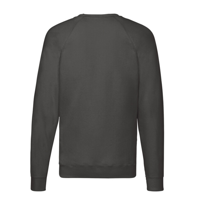Fruit of the Loom Heren lichtgewicht raglan trui UTFK3269_lightgraphite large