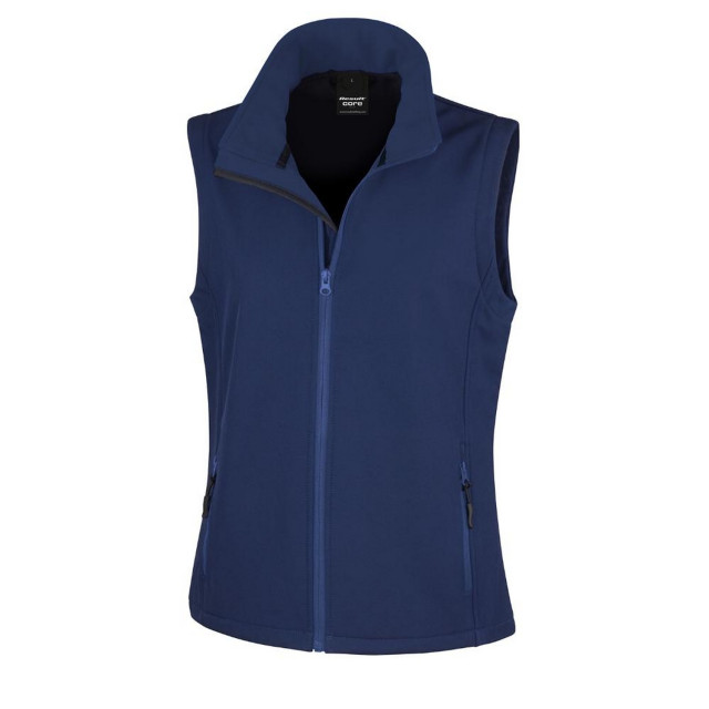 Result Softshell bedrukbaar gilet dames UTFK3276_navy large