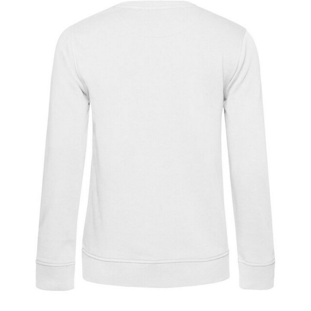 B and C Dames organic inspire crew hals sweatshirt UTFK3261_white large