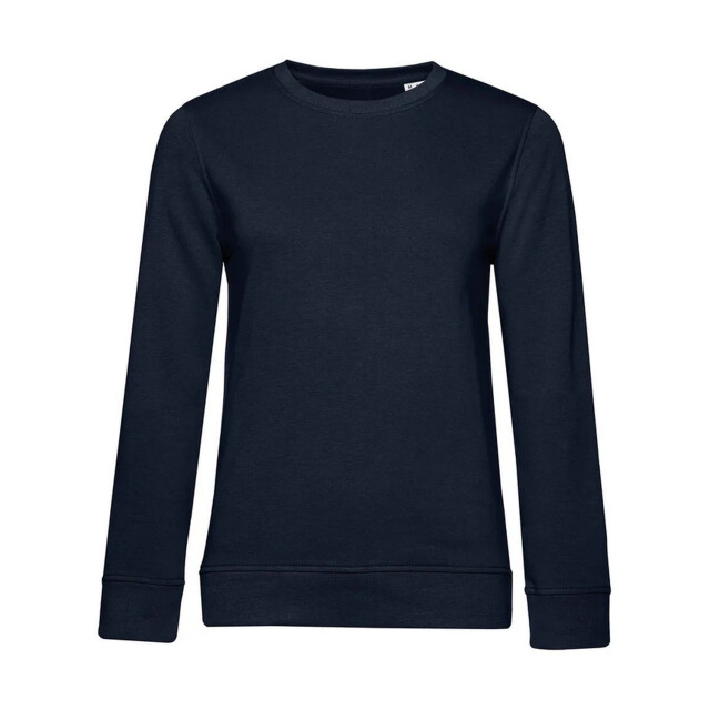 B and C Dames organic inspire crew hals sweatshirt UTFK3261_navyblue large