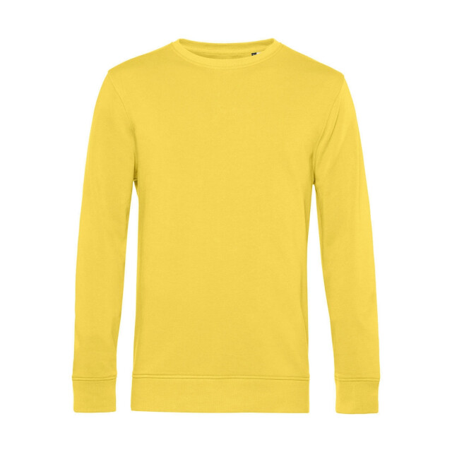 B and C Dames organic inspire crew hals sweatshirt UTFK3261_yellowfizz large