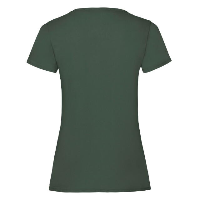 Fruit of the Loom Dames valueweight heather t-shirt UTFK3283_bottlegreen large