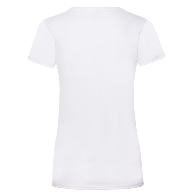 Fruit of the Loom Dames valueweight t-shirt UTFK3286_white large