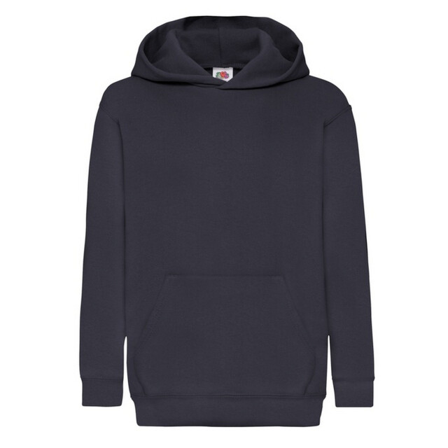 Fruit of the Loom Kinder/kids klassieke hoodie UTFK3255_deepnavy large