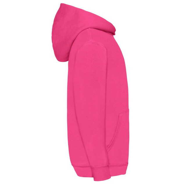 Fruit of the Loom Kinder/kids klassieke hoodie UTFK3255_fuchsia large