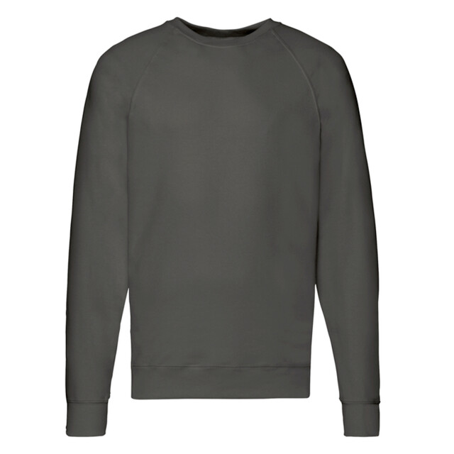 Fruit of the Loom Heren lichtgewicht raglan trui UTFK3269_lightgraphite large