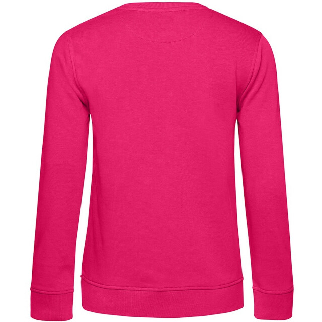 B and C Dames organic inspire crew hals sweatshirt UTFK3261_magentapink large