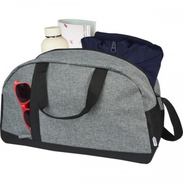 Generic Surplus Reclaim tweekleurige gerecycleerde duffeltas UTPF4091_heathergrey large
