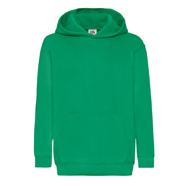 Fruit of the Loom Kinder/kids klassieke hoodie UTFK3255_kellygreen large