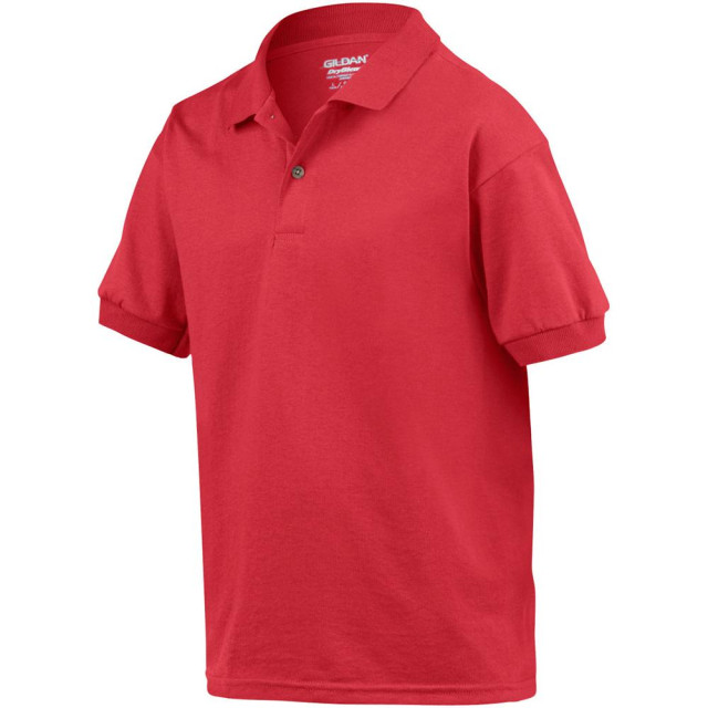 Gildan Dryblend childrens unisex jersey polo shirt UTFK402_red large