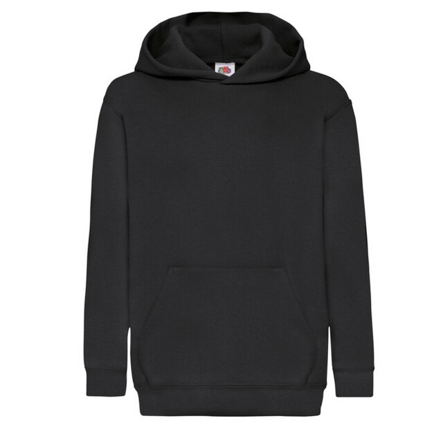 Fruit of the Loom Kinder/kids klassieke hoodie UTFK3255_black large