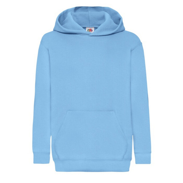 Fruit of the Loom Kinder/kids klassieke hoodie UTFK3255_skyblue large