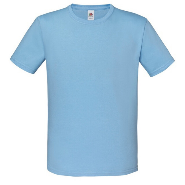 Fruit of the Loom Effen kinder/kids iconic 150 t-shirt UTFK3251_skyblue large