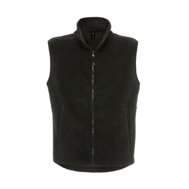 B and C Heren traveller+ fleece gilet UTFK3218_black large