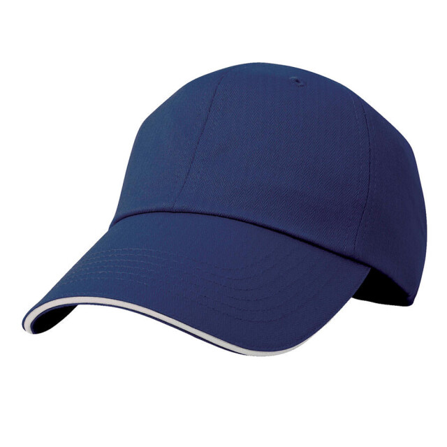 Result Visgraat baseball cap UTFK3281_navywhite large
