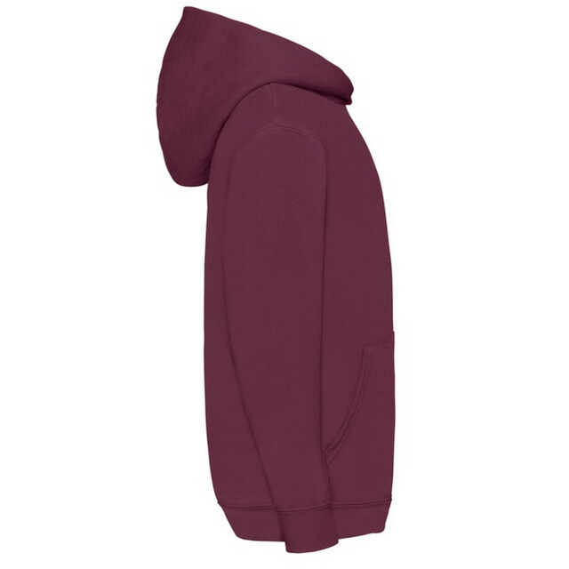 Fruit of the Loom Kinder/kids klassieke hoodie UTFK3255_burgundy large