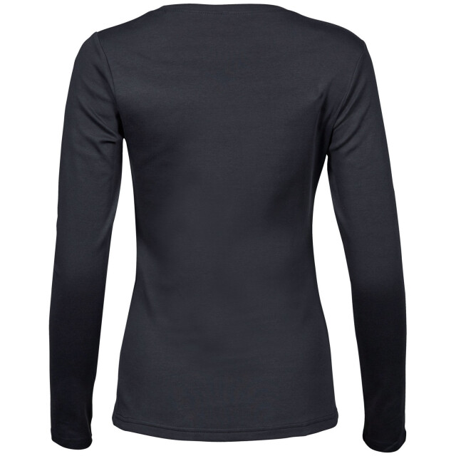 Tee Jays Dames interlock t-shirt met lange mouwen UTFK3305_darkgrey large