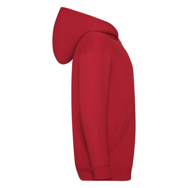 Fruit of the Loom Kinder/kids klassiek jasje met capuchon UTFK3209_red large