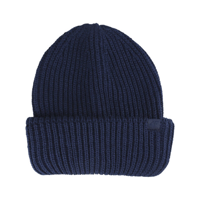 4F Heren geribbelde wintermuts UTFO105_navy large