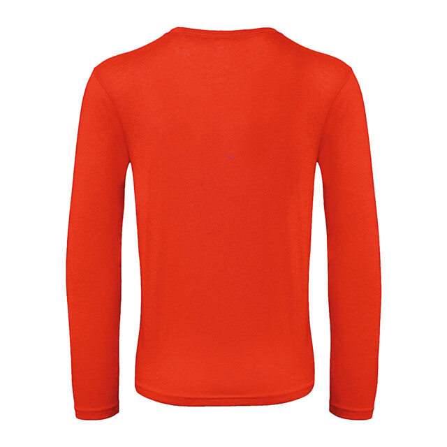 B and C Heren inspire organic t-shirt met lange mouwen UTFK3139_firered large
