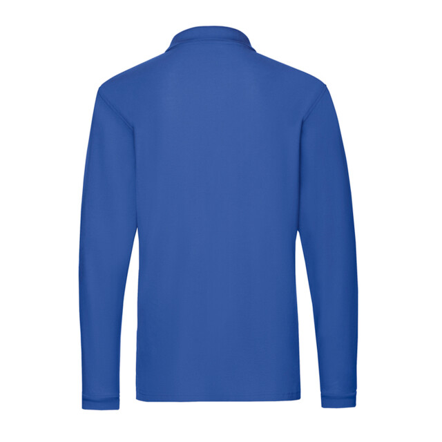 Fruit of the Loom Heren premium poloshirt met lange mouwen UTFK3120_royalblue large