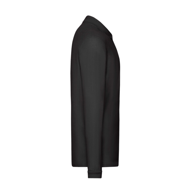 Fruit of the Loom Heren premium poloshirt met lange mouwen UTFK3120_black large