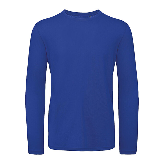 B and C Heren inspire organic t-shirt met lange mouwen UTFK3139_cobaltblue large