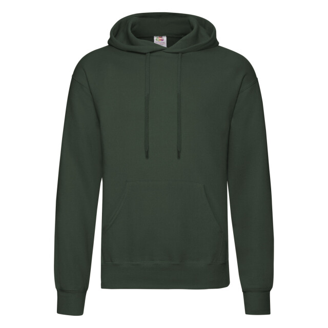Fruit of the Loom Heren klassieke hoodie UTFK3165_bottlegreen large