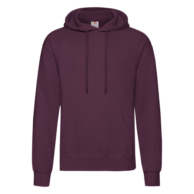 Fruit of the Loom Heren klassieke hoodie UTFK3165_burgundy large