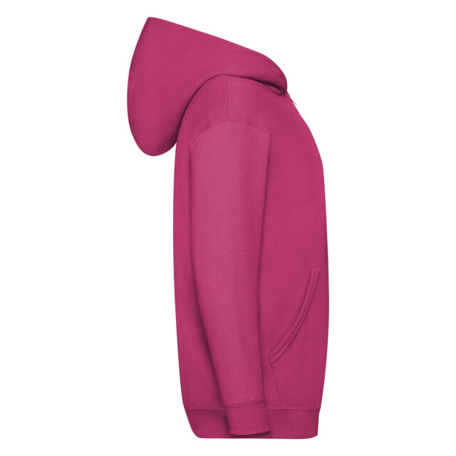 Fruit of the Loom Kinder/kids klassiek jasje met capuchon UTFK3209_fuchsia large