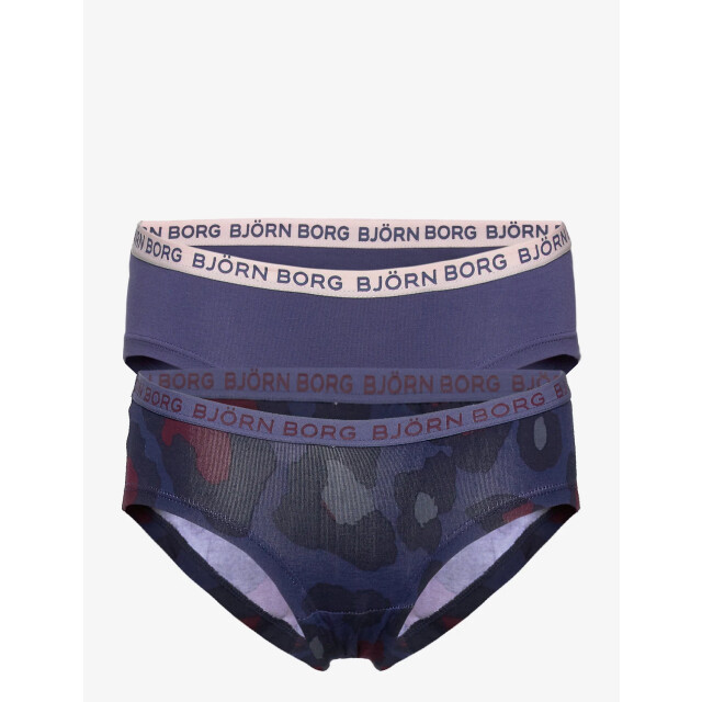 Björn Borg Björn borg meisjes hipster 2-pack – & camouflageprint – comfort stretch 2031-1154-70121 large