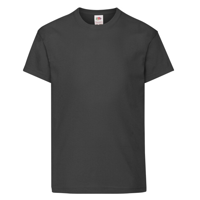 Fruit of the Loom Origineel t-shirt voor kinderen UTFK3081_black large