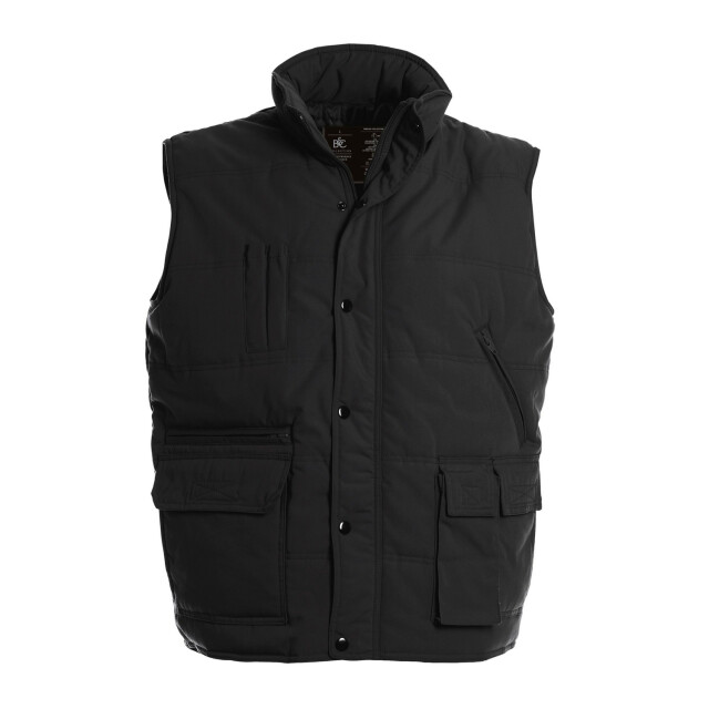 B and C Heren explorer body warmer UTFK3084_black large