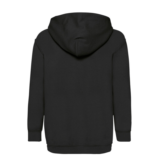 Fruit of the Loom Lichtgewicht hoodie kinderen/kinderen UTFK3076_black large