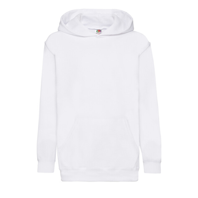 Fruit of the Loom Lichtgewicht hoodie kinderen/kinderen UTFK3076_white large