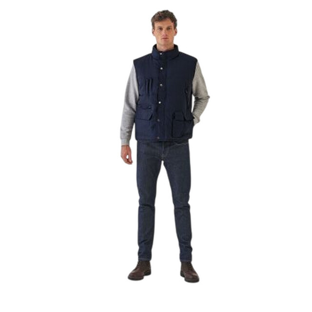 B and C Heren explorer body warmer UTFK3084_navy large