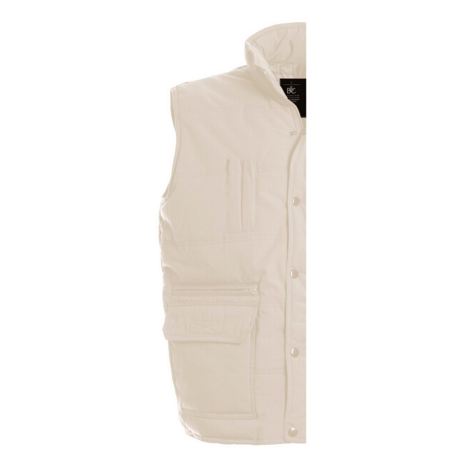 B and C Heren explorer body warmer UTFK3084_beige large