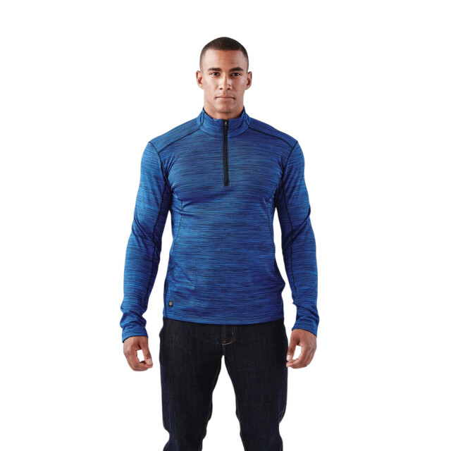 Stormtech Heren thermische kwart ritssluiting base layer top UTFK3070_ocean large