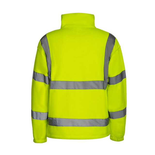 Korntex Heren bergen hi-vis fleecejack UTFK3071_yellow large