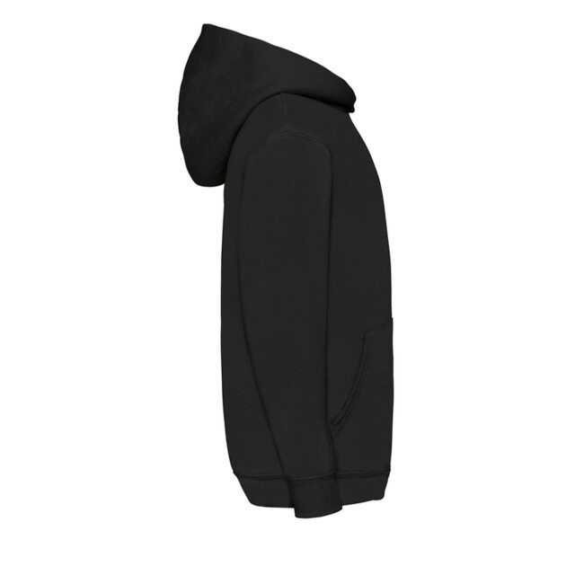 Fruit of the Loom Lichtgewicht hoodie kinderen/kinderen UTFK3076_black large