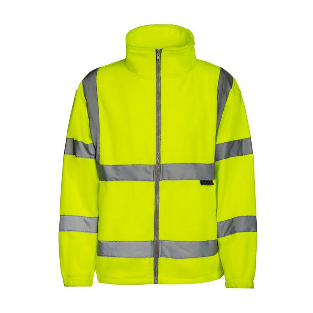 Korntex Heren bergen hi-vis fleecejack UTFK3071_yellow large