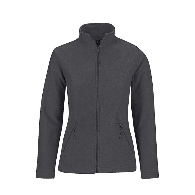 B and C Dames id.501 fleecejack UTFK3069_darkgrey large