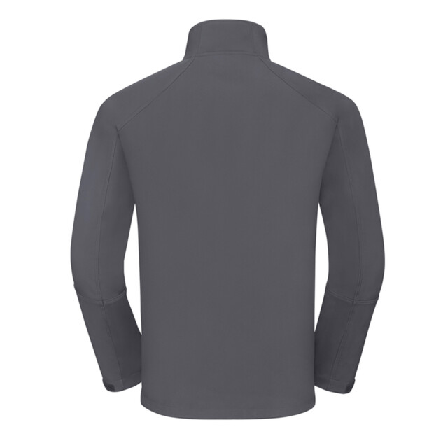 Russell Athletic Heren bionic soft shell jas UTFK3061_irongrey large