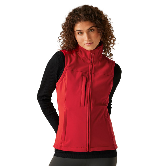 Regatta Dames flux softshell gilet UTFK3066_classicred large