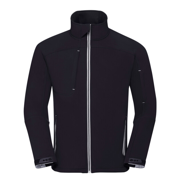 Russell Athletic Heren bionic soft shell jas UTFK3061_frenchnavy large