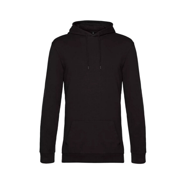 B and C Effen french terry hoodie heren UTFK3057_blackpure large