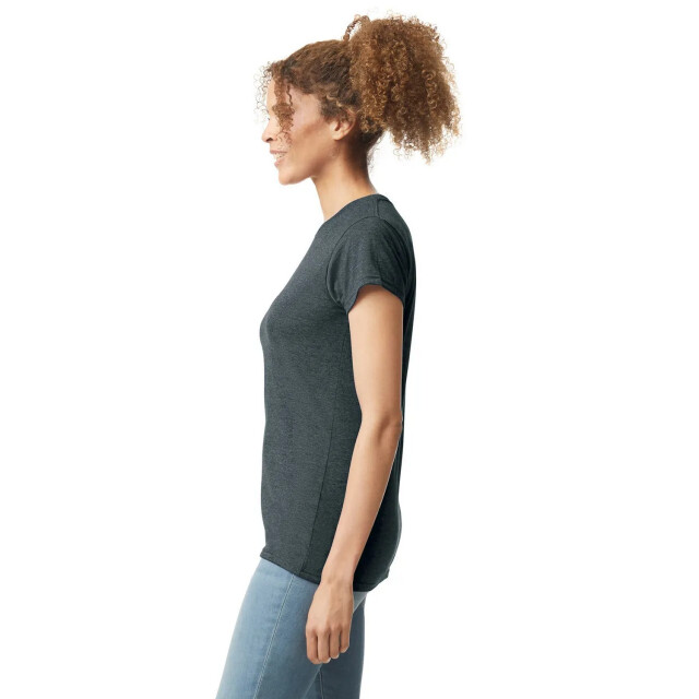 Gildan Dames softstyle t-shirt UTFK3085_darkheather large