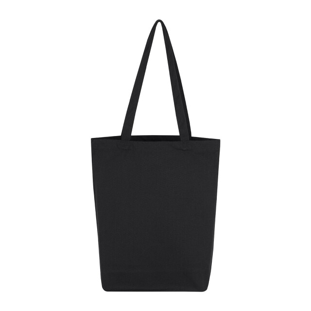 SG Katoenen canvas boodschappentas met lange hengsels UTFK3126_black large