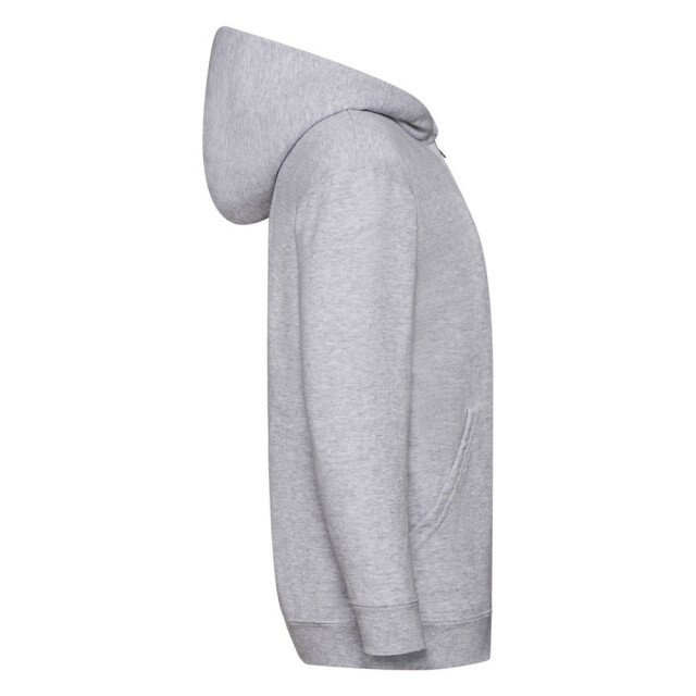 Fruit of the Loom Kinder/kids klassiek jasje met capuchon UTFK3209_heathergrey large